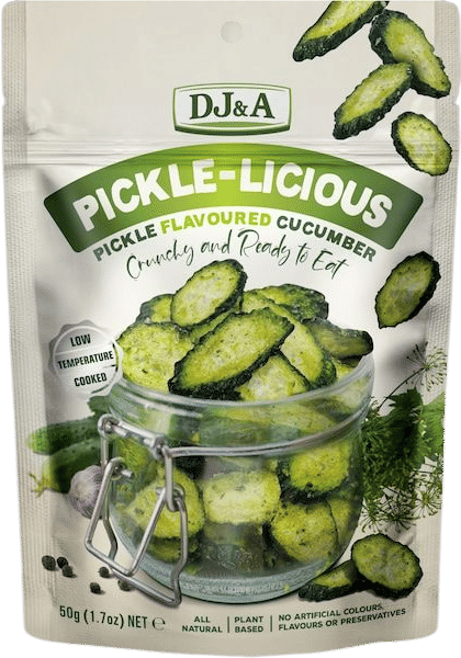 DJ&A Pickle Licious Cucumber Chips