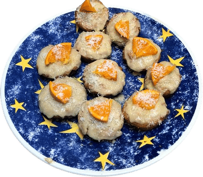 Elderflower Orange Scones with Maple Glaze Recipe