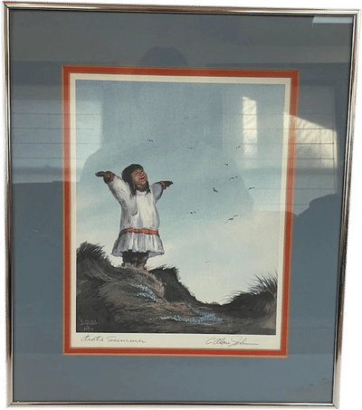 C. Alan Johnson Arctic Summer Framed Print
