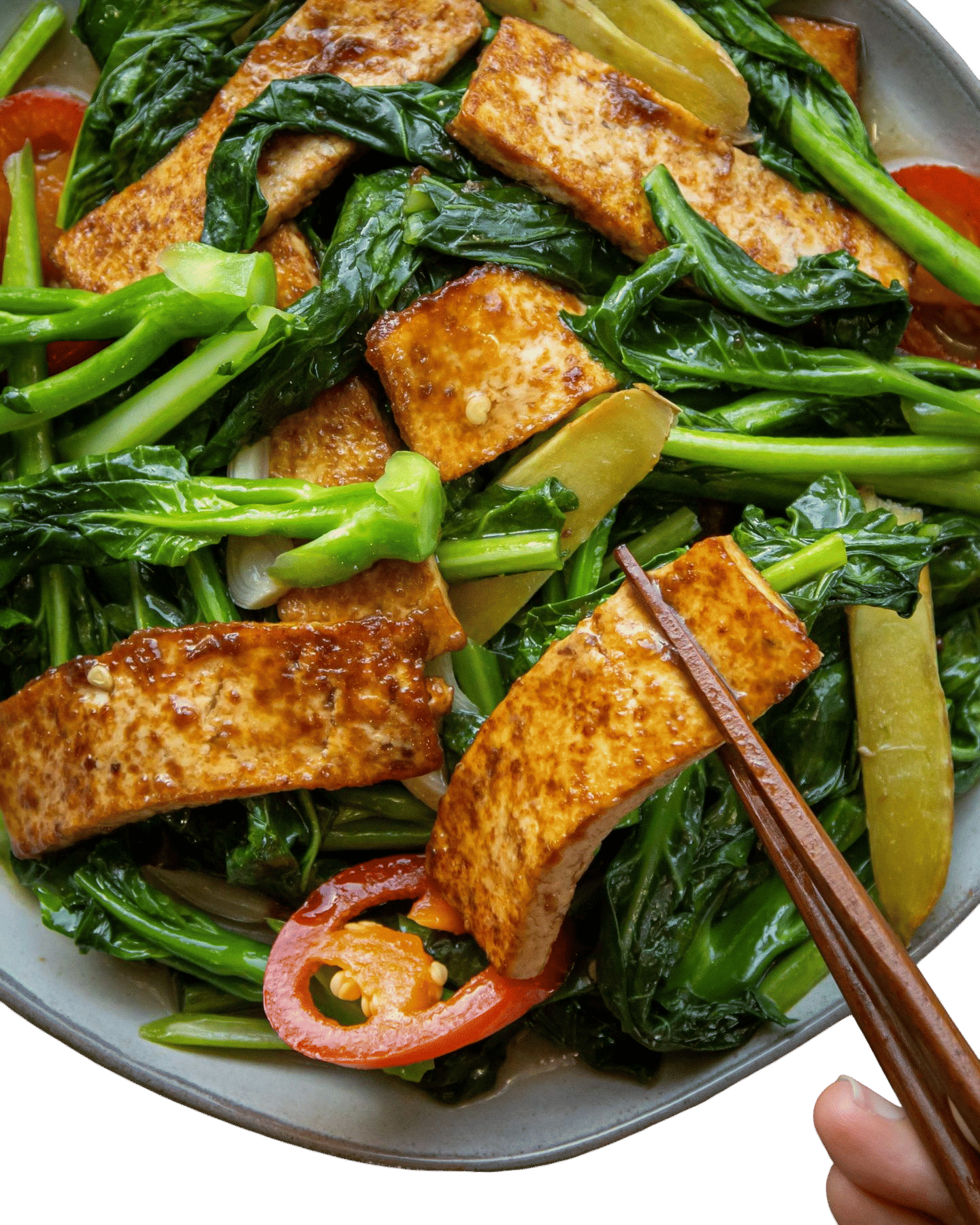 Tofu stir-fry