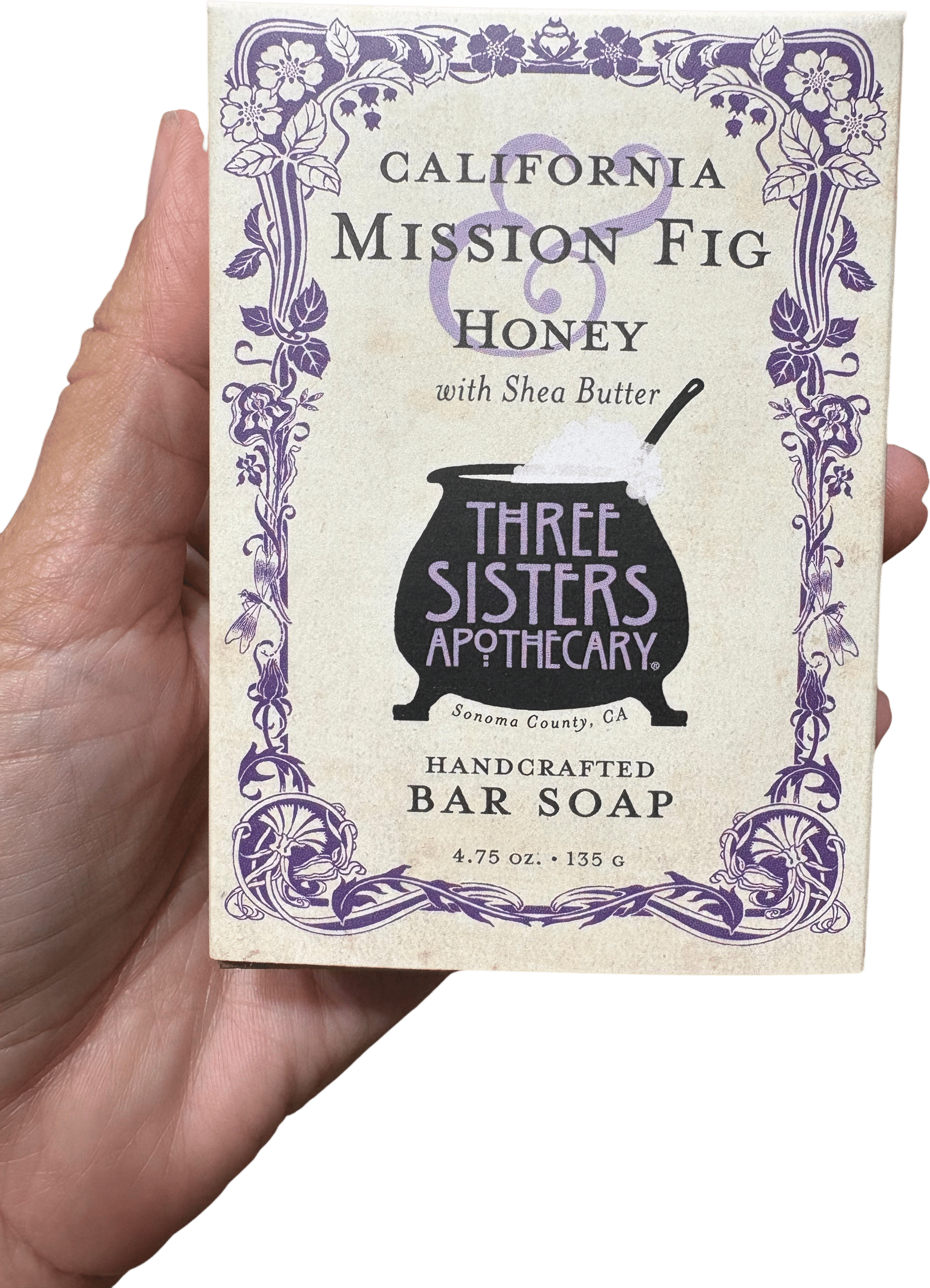 Three Sisters Apothecary CA Mission Fig & Honey Soap