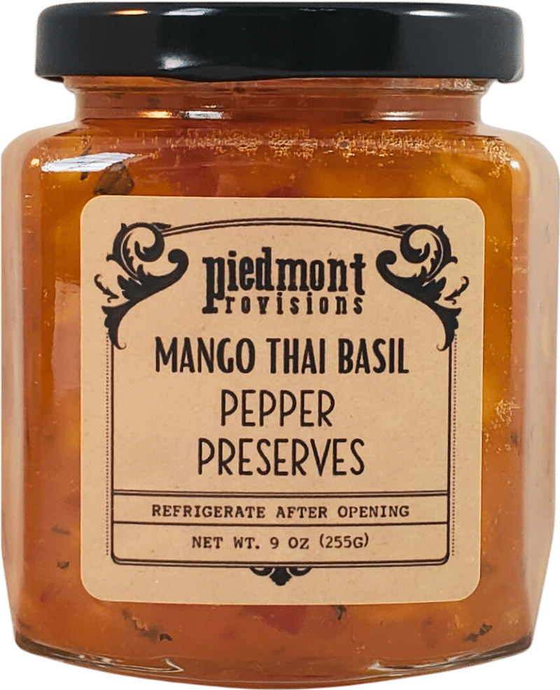Mango Thai Basil Pepper Preserves