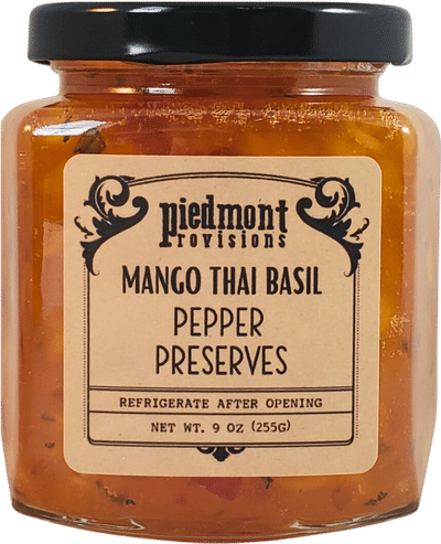 Mango Thai Basil Pepper Preserves
