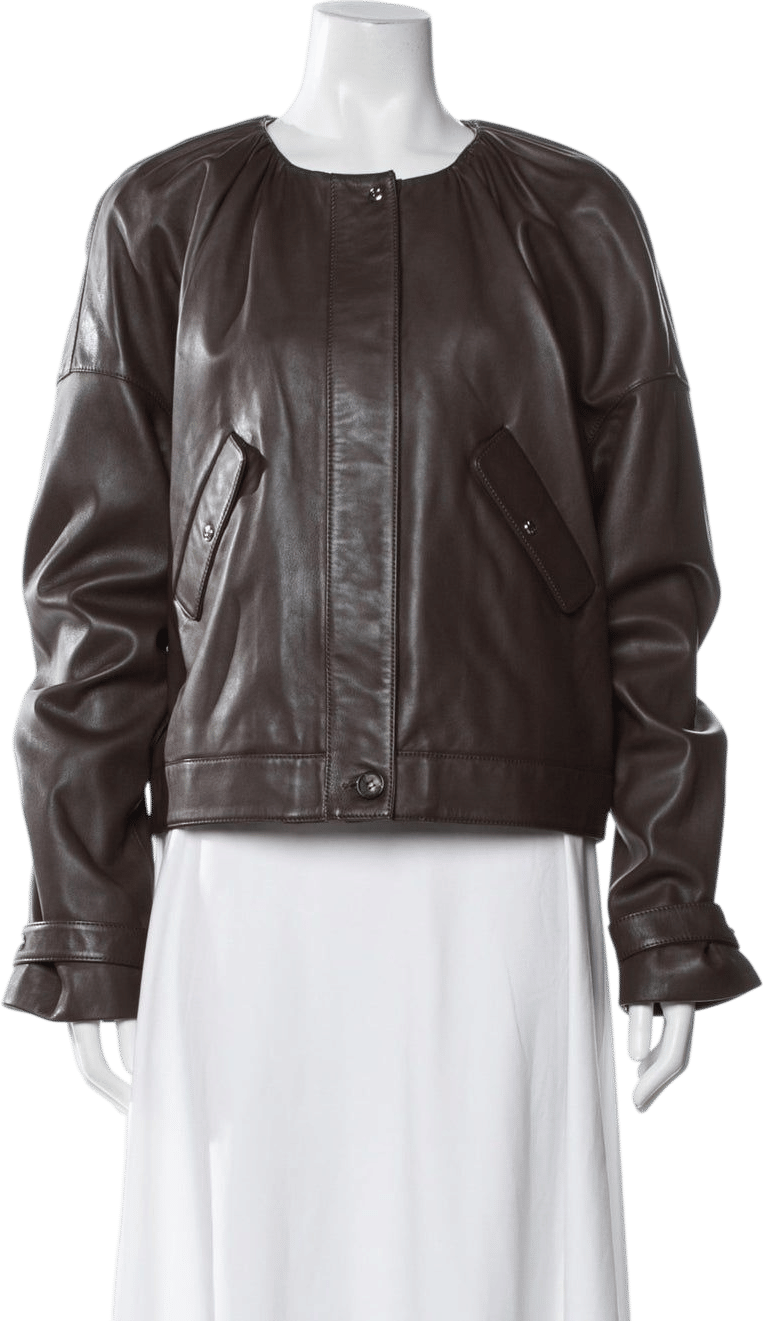 Saks Potts Lamb Leather Jacket
