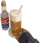 Iced Latte with Cold Foamed Milk and a Touch of Sugar Recipe