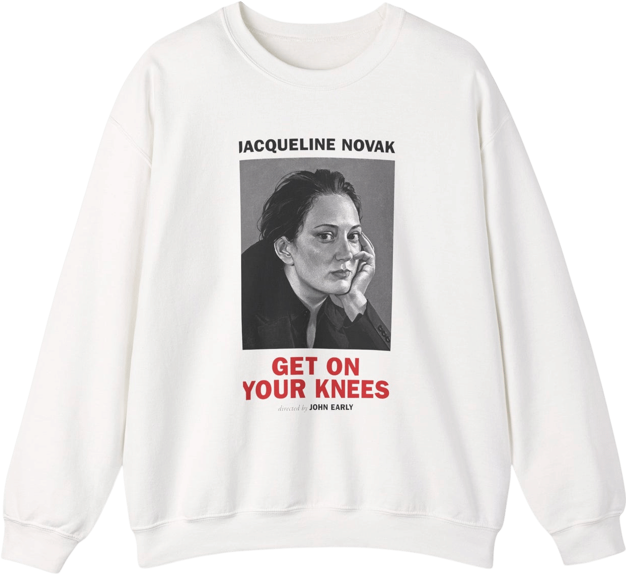 Get on Your Knees Portrait Crewneck Sweatshirt