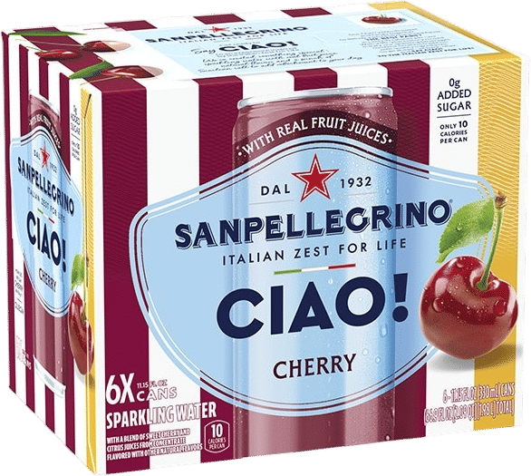 Sanpellegrino Ciao! Cherry Sparkling Water