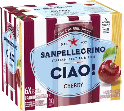 Sanpellegrino Ciao! Cherry Sparkling Water