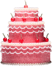 Lamballe Cake Sculpture