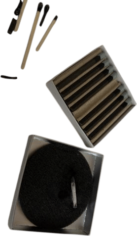 lighting a match or 2 or 3