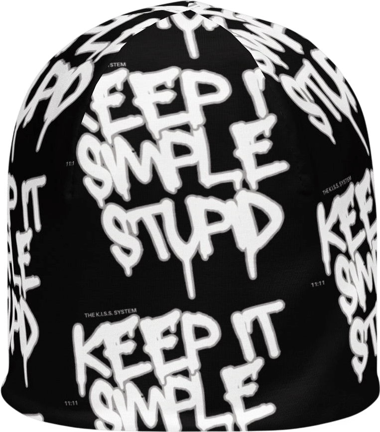 K.I.S.S. The Kiss System Beanie