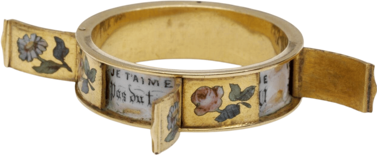 Je t'aime un peu, beaucoup, passionnément, pas du tout Gold Ring