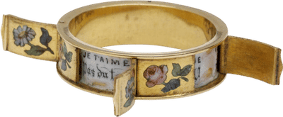 Je t'aime un peu, beaucoup, passionnément, pas du tout Gold Ring