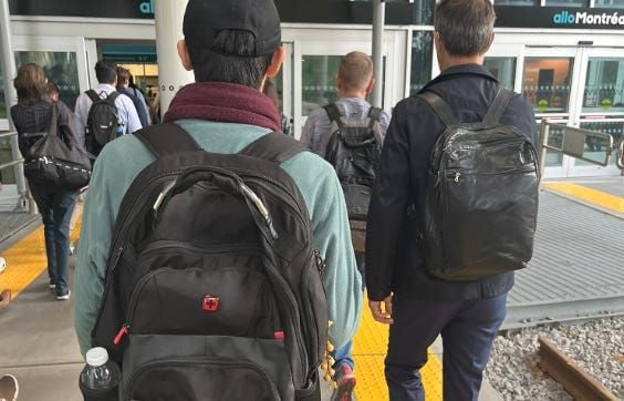 No Backpack Guy