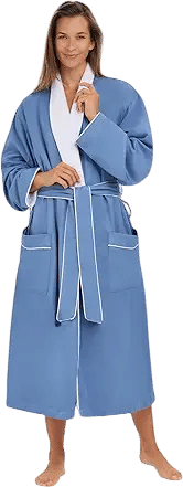 Monarch Unisex Plush Lined Microfiber Bath Robe