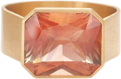 WHITEbIRD Oregone Heliolite Ring