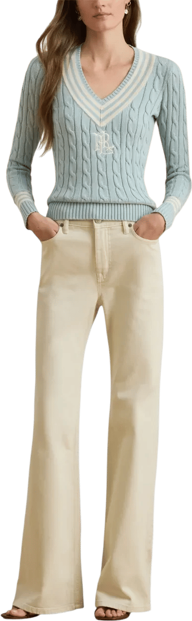 Flared jeans