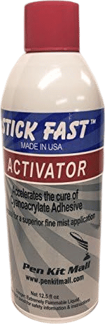 Stick Fast Aerosol Activator Multipurpose Adhesive Spray, Clear, 12.5 Ounces