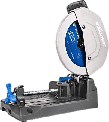 Evolution S380CPS – Heavy Duty 15 Inch Metal Cutting Chop Saw W/ 14 Inch Carbide-Tipped Blade | Premium Dry Cut Saw | Miter Saw 45° | The Ultimate Chop Saw For Cutting Metal – Accurate. Powerful.