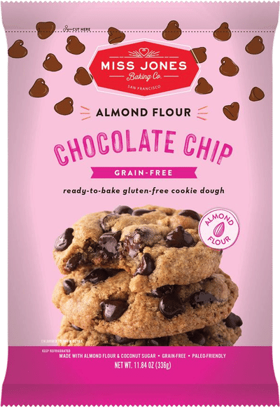 Almond Flour Chocolate Chip Cookie Dough