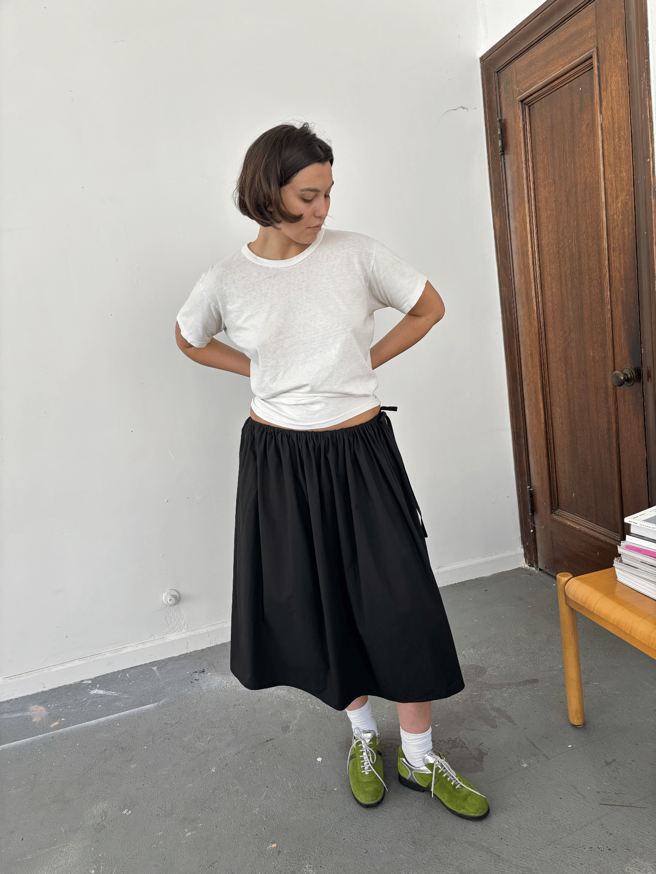 Brooke Callahan Tie Skirt