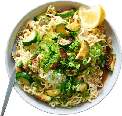 Cold Noodles With Zucchini Recipe