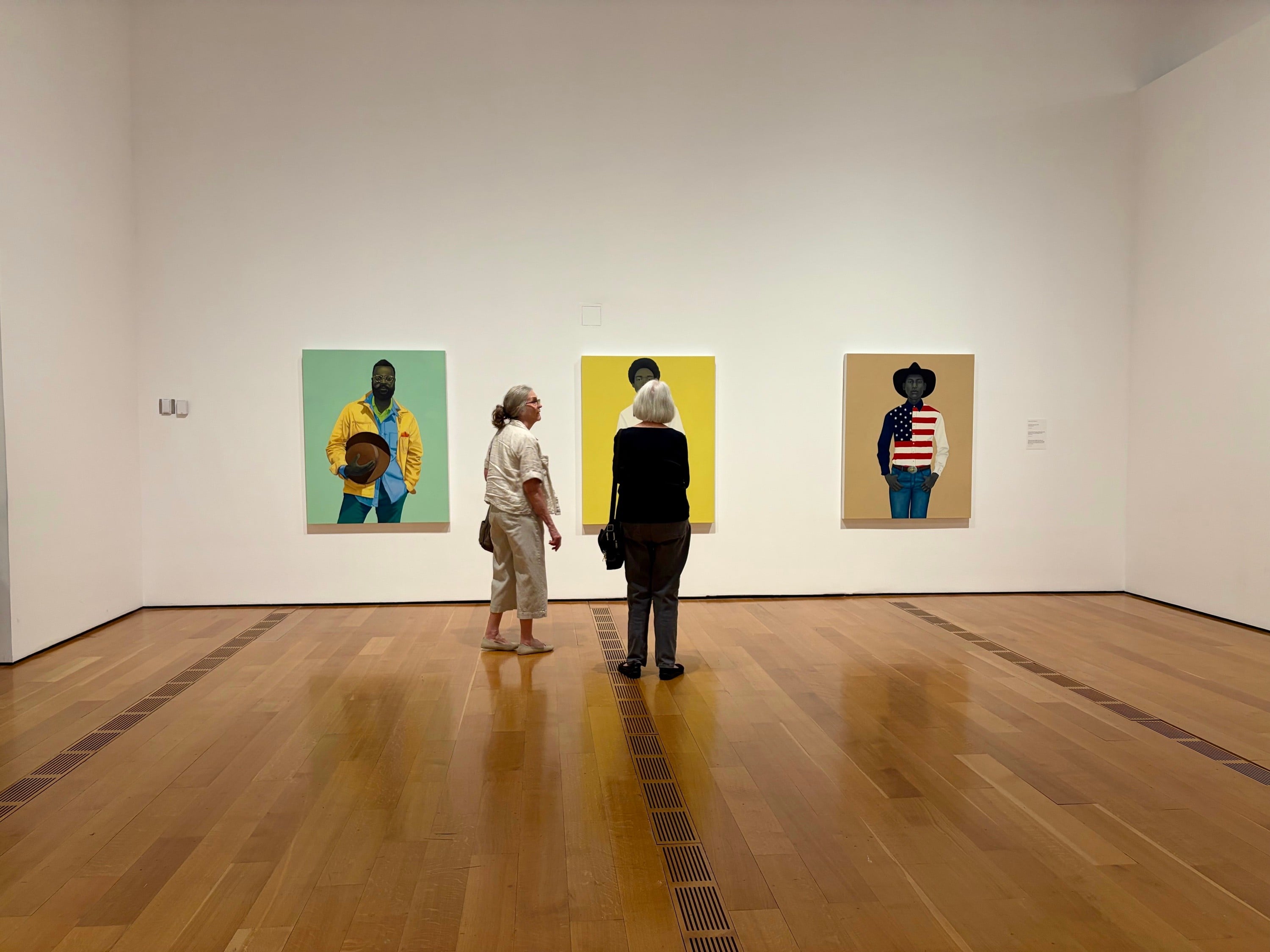 The Amy Sherald exhibit at the High Museum in Atlanta is dynamite