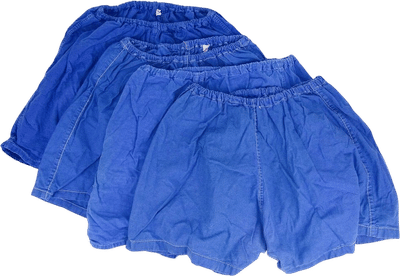 Vintage Indigo Leisure Cotton Shorts