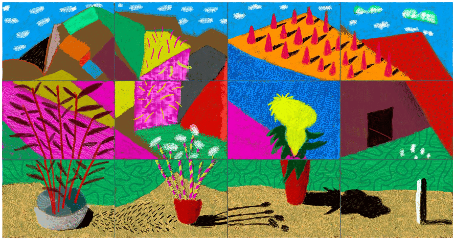 Hockney at the Portland Art Museum