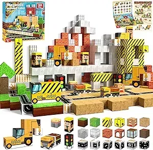 Annexfun Magnetic Blocks 100PCS with Car