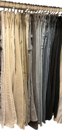 hanging your jeans on s hooks