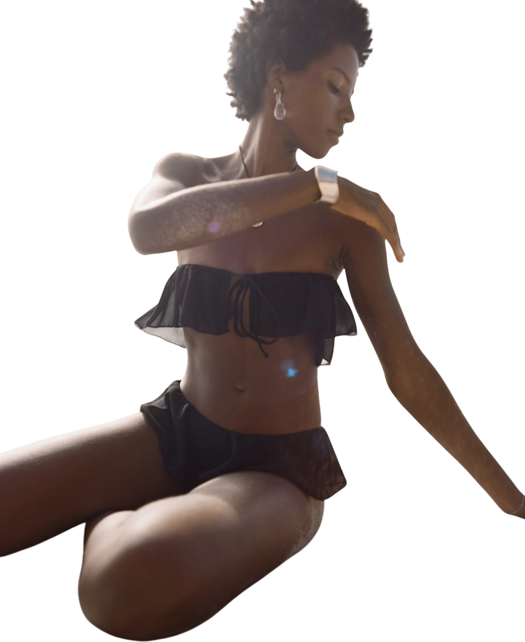 nostalgia top | jet black