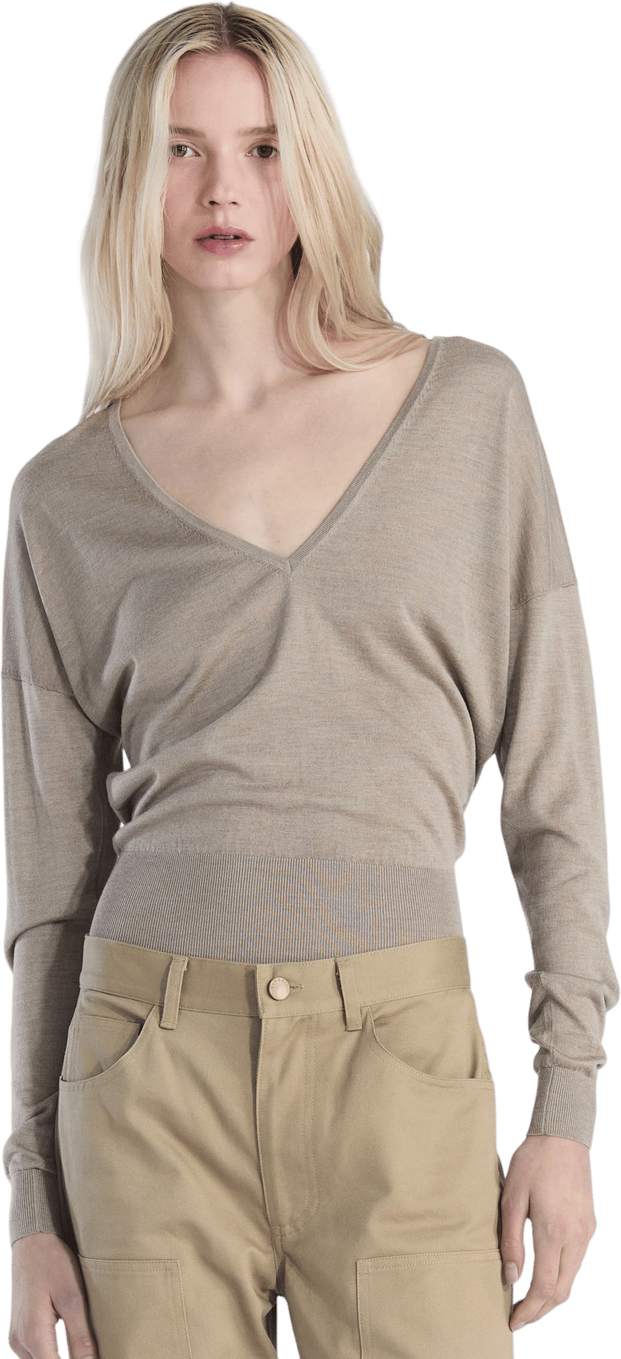 Renggli Silk Cashmere V-Neck Sweater