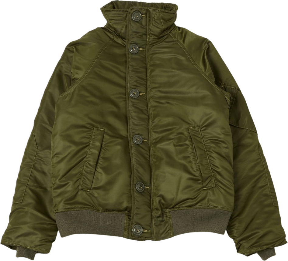 Freewheelers ‘USAF Air Crew' Cold Weather Jacket - Khaki Olive