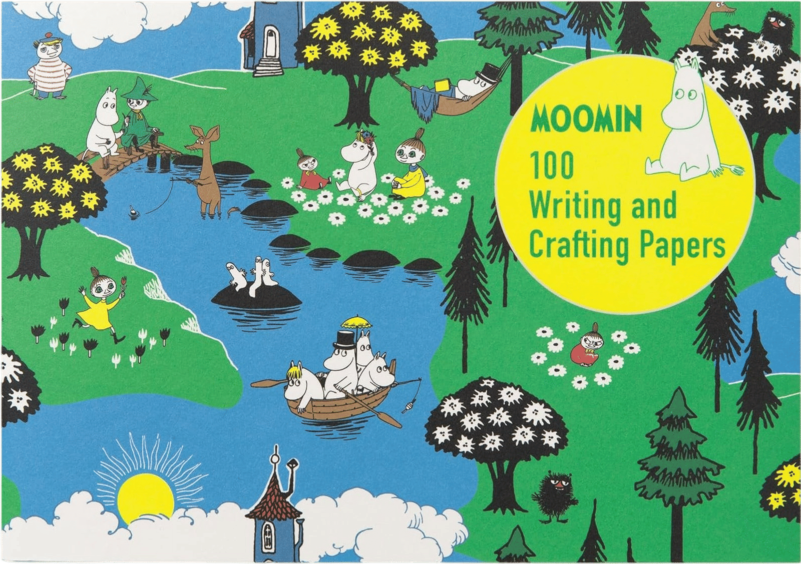 Moomin 100 Writing and Crafting Papers