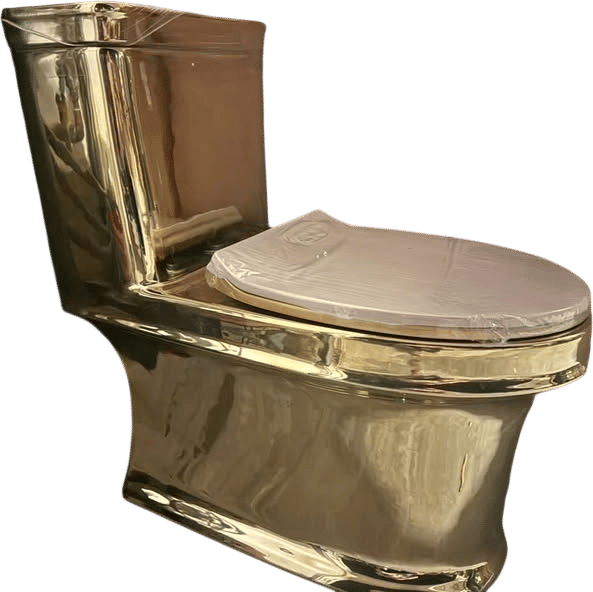 Luxury Gold Toilet