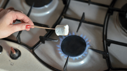Toasting Marshmallows Over Your Stovetop