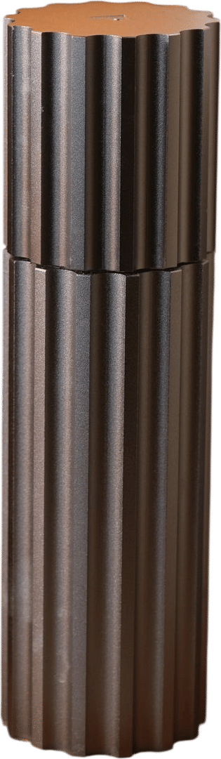 An  Aluminum Pepper Mill