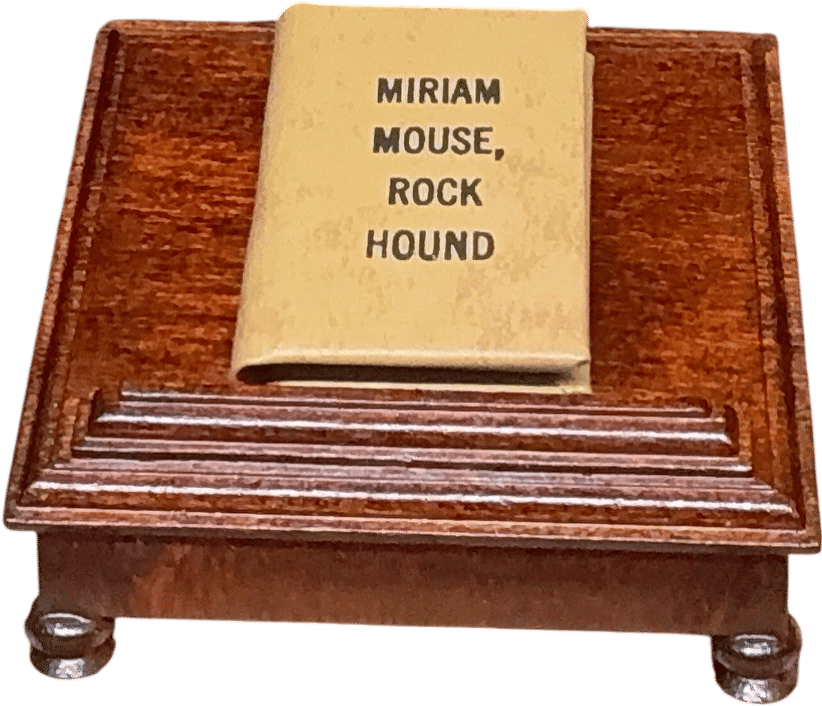 Wendy Smale; dollhouse miniatures on Instagram: "In honour of Library Shelfie Day and Lego Day, here are a few of my favourite miniature books on a shelf with a Lego block for scale 🙂. Readable books by Mosaic Press, Borrower’s Press, Barbara Raheb, blank books by Carol Wenk.  1:12 scale. 
#dollhouseminiatures #libraryshelfieday #miniaturebooks #miniaturecollector #dollshouse"