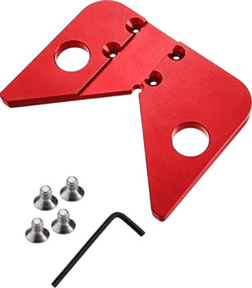 Aluminum Alloy Center Finder Tool Square Center Finder Scribe Carpenter 45 Degrees Angle Line Gauge Ruler Woodworking Tools Measuring Tool with Detachable Ruler