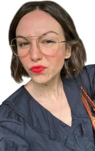 a red lip on a Tuesday