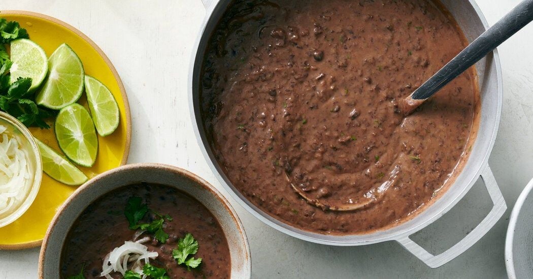 Coconut Black Bean Soup Recipe