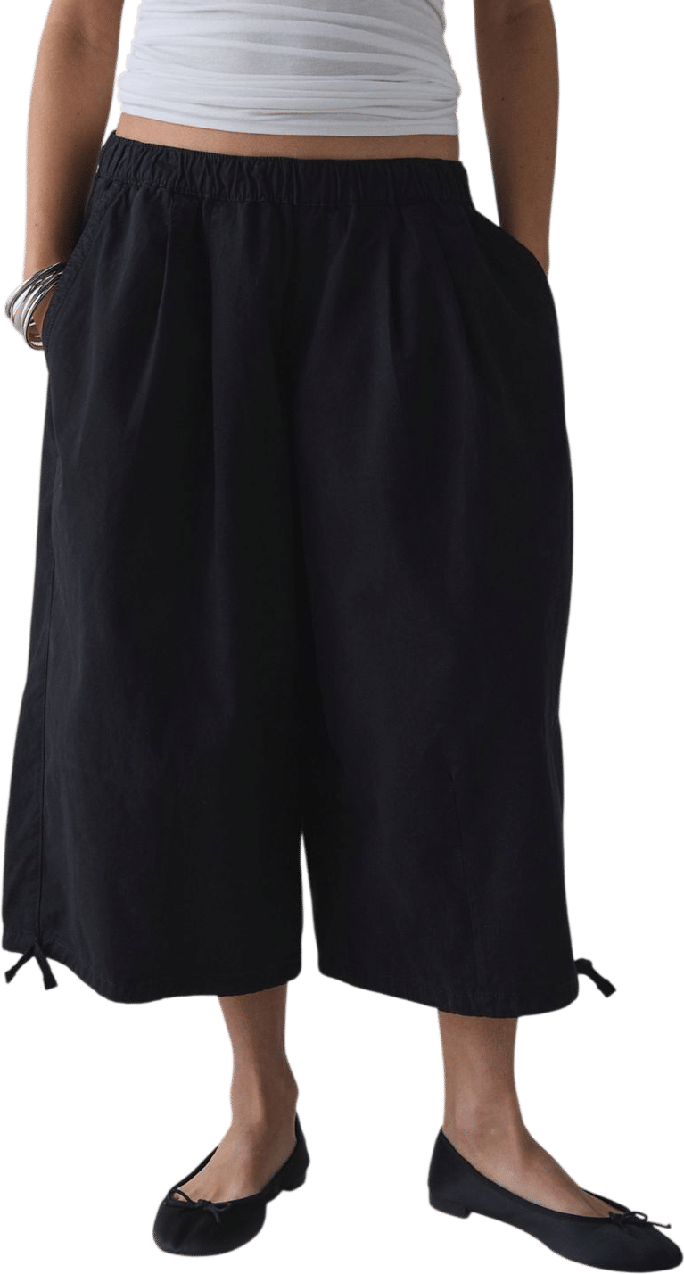 bdg cropped baggy pull-on pants