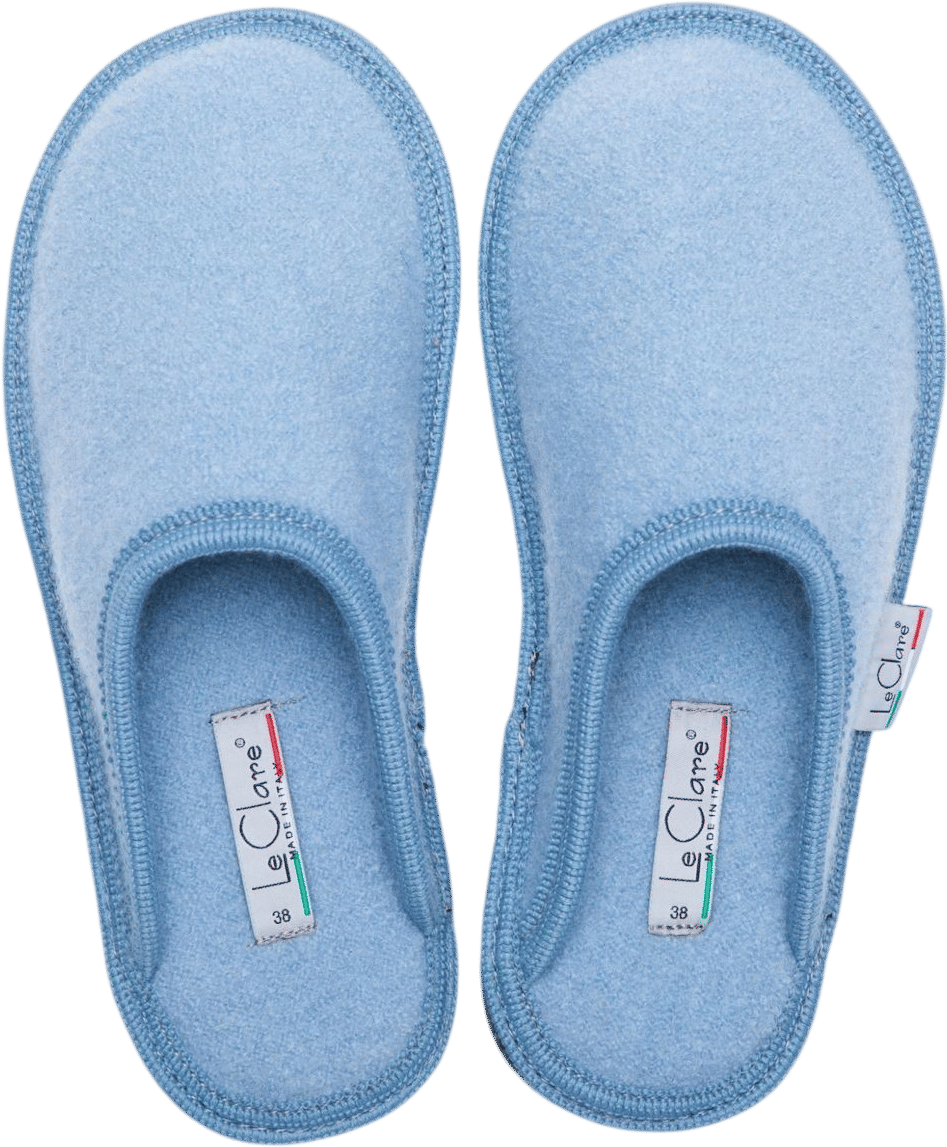 Women's Boiled Wool Stella Slipper Sky Blue