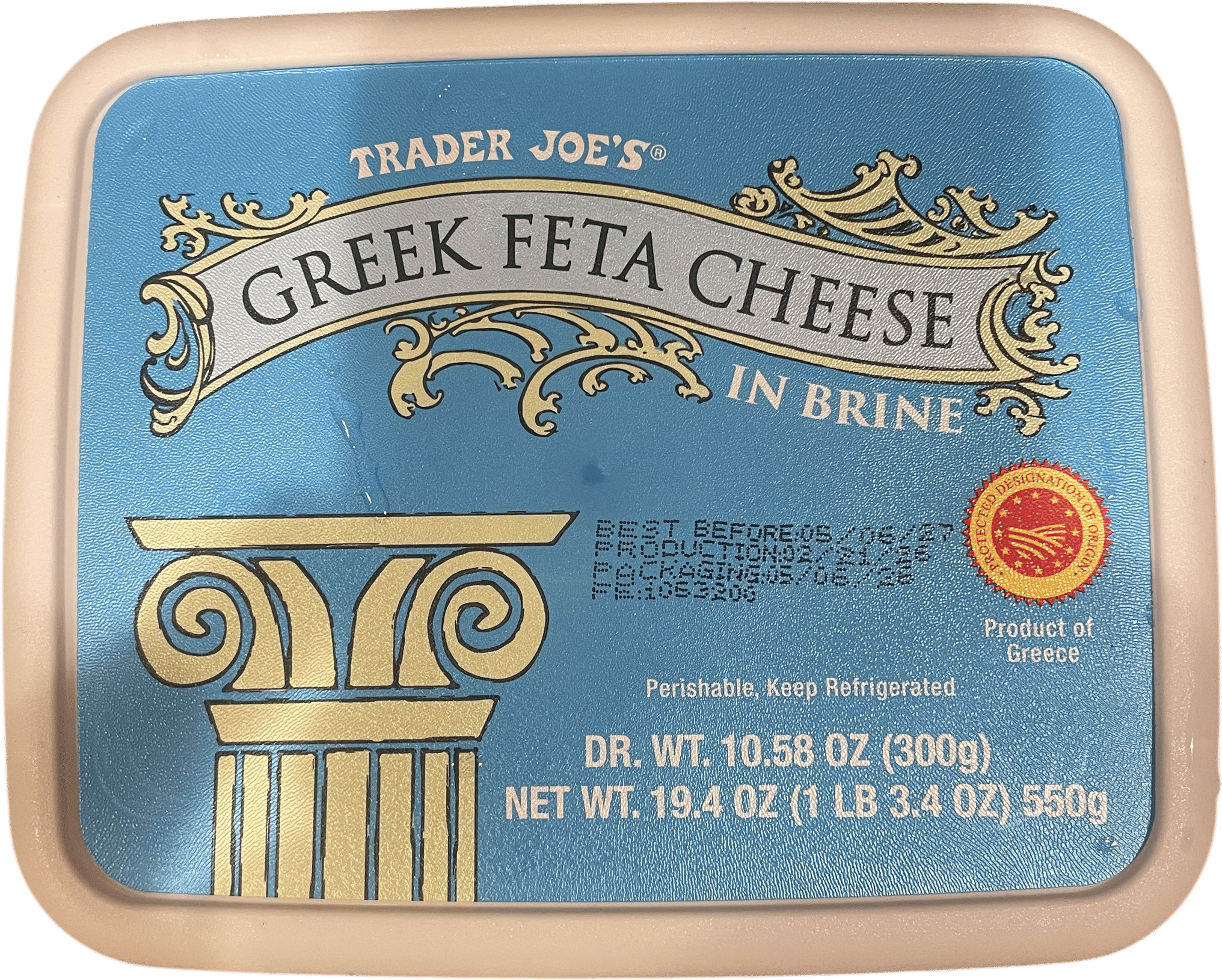 trader joe’s greek feta in brine