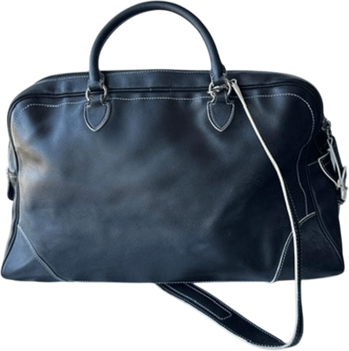 Dark Leather Bag