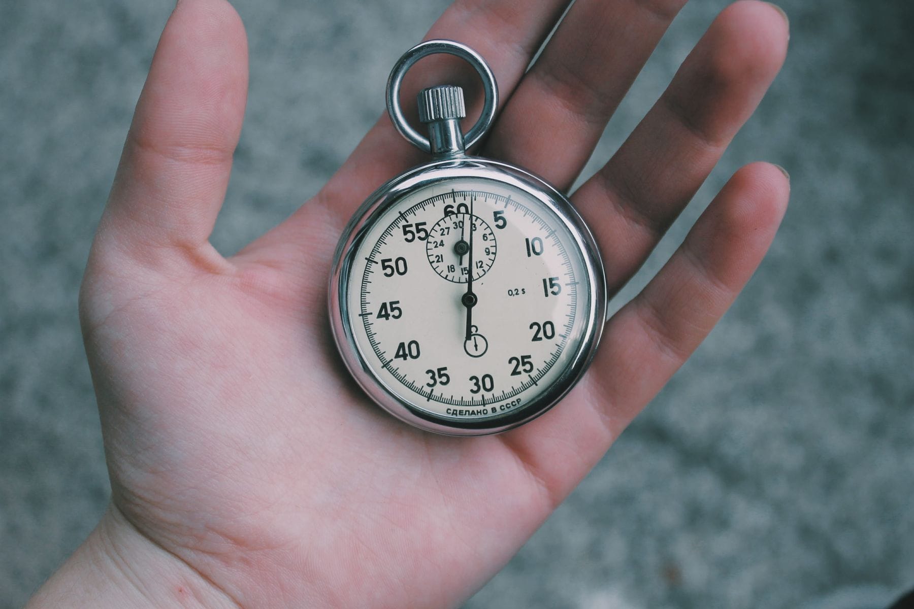 if it will take less than three minutes, just do it now