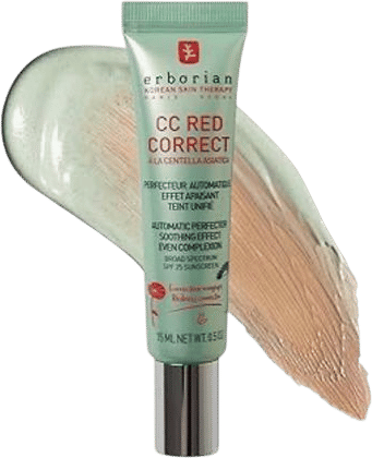 Erborian CC Red Color Correcting SPF 25 Green Pigment Cream