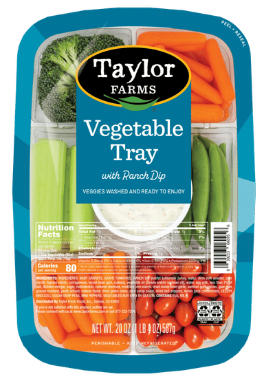 Vegetable Tray with Ranch Dip