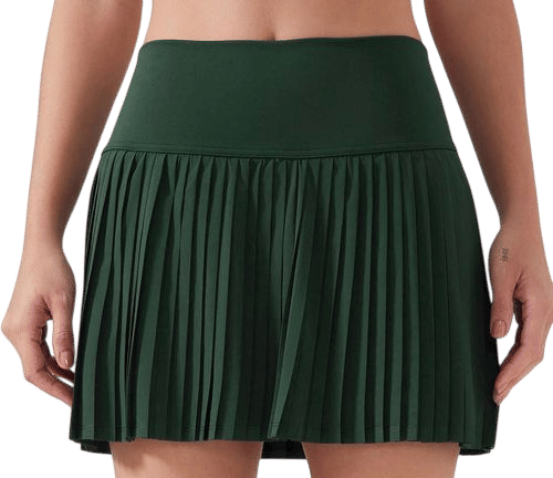 Women's Cool Feeling Pleated Tennis Mini Skirt with Shorts